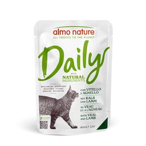 Almo Nature Daily Kalfsvlees & Lamsvlees 70 gram Per 30