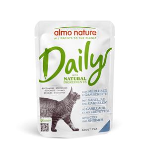 Almo Nature Daily Kabeljauw & Garnalen 70 gram Per 30