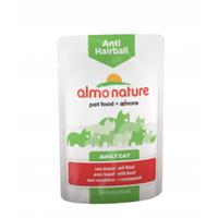 Almo Nature Anti-Hairball - Natvoer - 30 x 70 gram - Rund