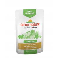 Almo Nature Anti-Hairball - Natvoer - 30 x 70 gram - Kip