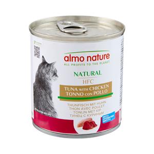 Almo Nature HFC Natural Tonijn en Kip 280 gr Per 12