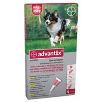Advantix 250/1250 für Hunde von 10 bis 25 kg 2 x 6 Pipetten
