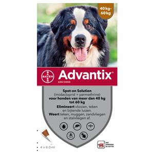 Advantix Hond 600/3000 Spot-on Solution