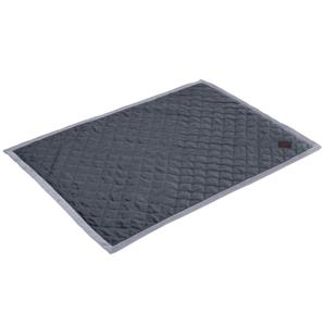Zooplus Exclusive Hondendeken Velvet Gewatteerd L100 x B70 cm Graniet