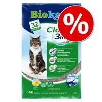 Biokat's Classic Fresh 3in1 Cotton Blossom - Dubbelpak: 2 x 10 l