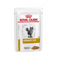 Royal Canin Veterinary Diet Royal Canin Urinary S/O Morsels in Gravy Katzen-Nassfutter 12 Beutel