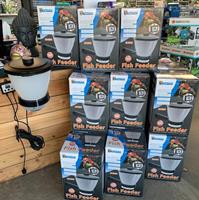 Koi Pro Fish Feeder 7L - Automatische Vijvervissen Voermachine, Instelbaar & Veelzijdig
