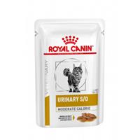 Royal Canin Veterinary Diet Royal Canin Urinary S/O Moderate Calorie Katzen-Nassfutter 12 Beutel