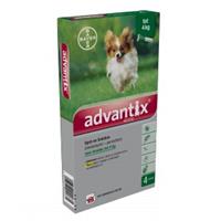 Advantix 40/200 für Hunde bis 4 kg 6 pipetten OP is OP