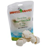 Farm Food Rawhide Dental Bone XXS 10-12cm 2 stuks
