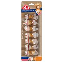 8in1 Triple Flavour Kauwbotten - XS , 3 x 98 g (21 stuks)