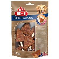 8in1 Triple Flavour Wings Kauwrollen - 3 x 113 g (18 stuks)