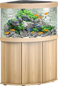 Juwel Aquarium Trigon 190 Led 70x70x60 cm - Aquaria - Licht Hout