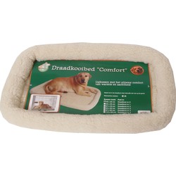 Draadkooibed comfort ivoor 48 x 25 cm - Gebr de boon