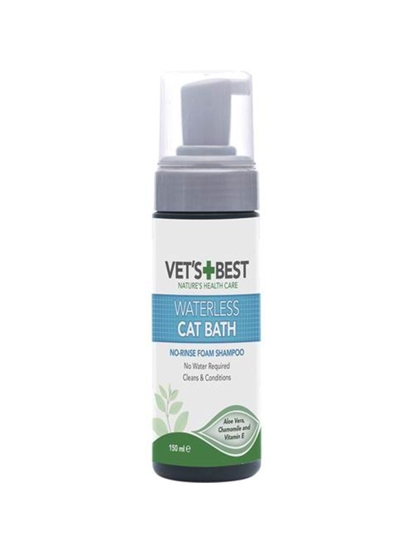Vets Best Waterless Cat Bath 150 ml