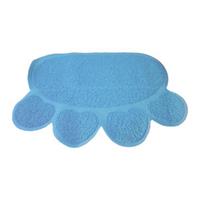 Uitloopmat poot 60x45 cm lichtblauw - Gebr de boon