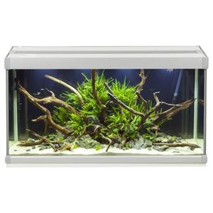 Akvastabil Family Aquarium - Aquaria - 70x32.5x37 cm 80 l Grijs Wit