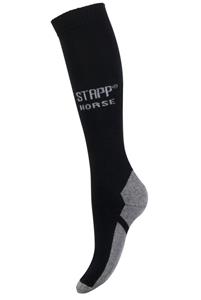 Stapp-Horse Paardrijsokken - 31-35 - Zwart