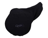 QHP Fleece Sattelbezug / Sitzbezug -  > schwarz