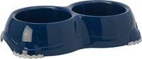 Moderna Slim Dubbele Voedsel schaal - 2x645ML