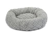 beeztees Levisa - Kattenmand - Pluche - Grijs - 43x43x13