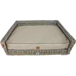 Boony Est 1941 ligkussen highland sand 100x70 cm - Gebr de boon