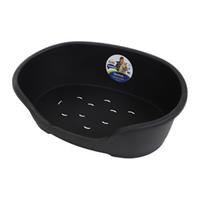 Moderna plastic hondenmand 50 cm zwart - Gebr de boon