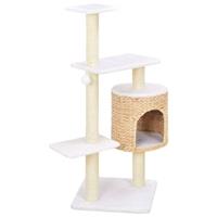 VidaXL Kattenkrabpaal met sisal krabpaal zeegras