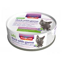 smolke 1 + 1 gratis! 2 x 80 g  Paté - Eend met Wild