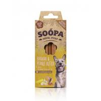 Soopa Dental Sticks banaan & pindakaas voor de hond Per stuk