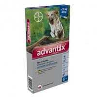 Advantix 400/2000 für Hunde von 25 bis 40 kg 4 pipetten