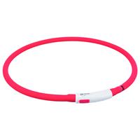 Trixie USB Flash Lichtgevende Band Rood