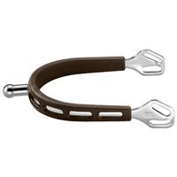 Sprenger Ultra Fit Brown Grip Sporen, SS rund halsende