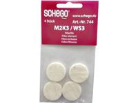 Schego 744 Ersatz-Filter-Filz 4er Set