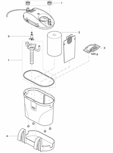 Oase FiltoSmart 60 Vervangset - Complete Kit voor Vijverfilter Onderhoud & Helder Water