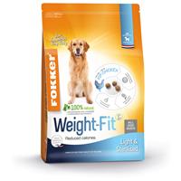 Fokker Weight-Fit Light & Sterilised hondenvoer 2 x 13 kg