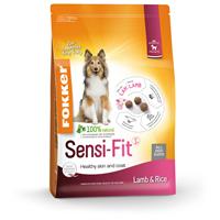 Fokker Sensi-Fit lam en rijst hondenvoer 2 x 13 kg