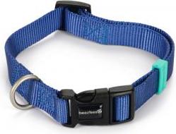 Beeztees Uni - Halsband Hond - Blauw - 35-50 cm x 20 mm