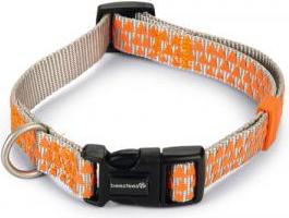 Beeztees Triangle - Halsband Hond - Lichtgrijs - 35-50 cm