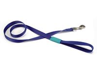 beeztees Hondenriem Uni 120cm x 20mm blauw