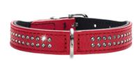 Hunter Halsband Diamond Petit rot 30 cm