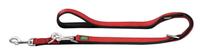 Hunter Führleine Neopren Rot/Schwarz 20 mm