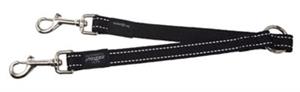 Rogz For Dogs fanbelt splitter zwart