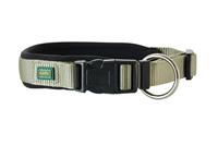 HUNTER Neopreen halsband Vario Plus, olijf/zwart S-M: 35 - 40 cm nekomtrek, 20 mm brede Hond