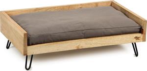 Designed by Lotte Turana - Hondenmand - Hout - 75x45x23 cm