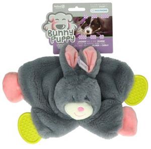 bunnypuppy Bunny Puppy Crunchy Chew - Hondenspeelgoed - 33x23x5 cm Grijs Roze