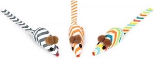 Beeztees Micies Muisjes - Kattenspeelgoed - 4 cm - 3ST
