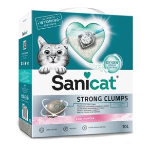 Sanicat Strong Clumps Katzenstreu 10 Liter