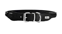 Hunter Halsband Round & Soft Elk schwarz 50 cm