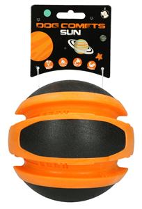 Dog Comets Planet ballen Sun/oranje
